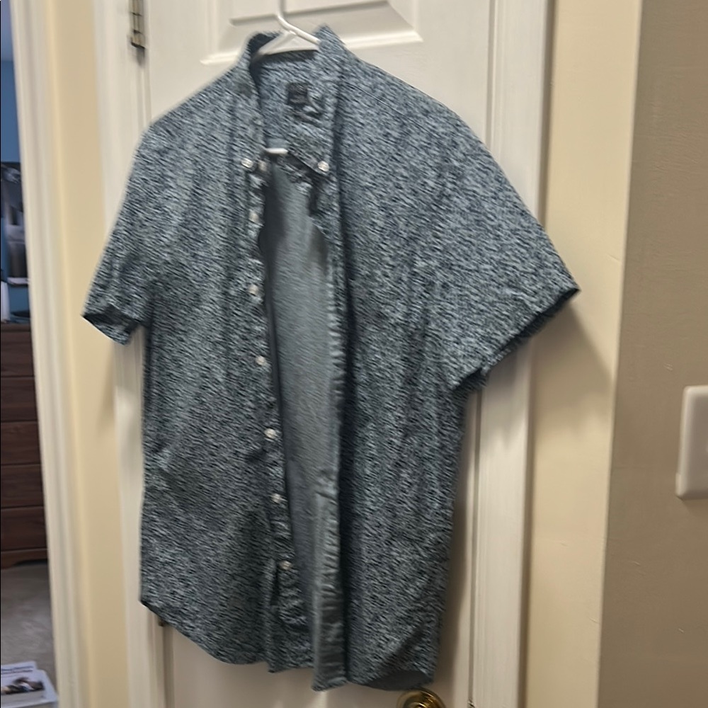 J. Crew Blue Casual Button Down Shirt